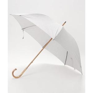傘 メンズ ソリッドタイプ　晴雨兼用　ピンストライプ