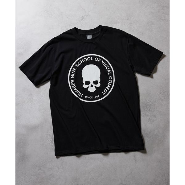 tシャツ SCHOOL OF VISUAL COMEDY_T-SHIRT / スカルモチーフ サーク...