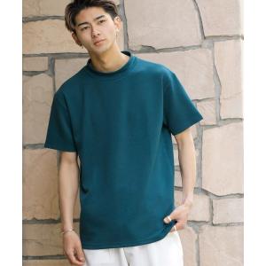 tシャツ 接触冷感 サマーポンチ モックネック 半袖 Tシャツ メンズ レディース