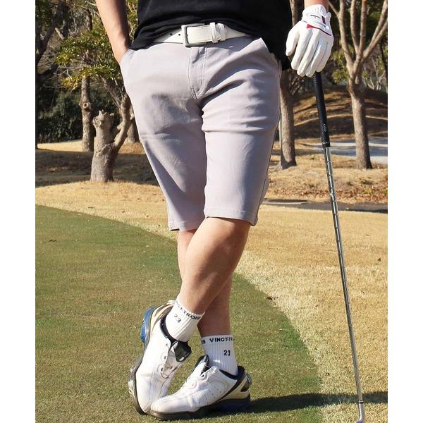 ゴルフ メンズ スーパーストレッチ ゴルフパンツ ハーフパンツ ショートパンツ ゴルフウェア メンズ