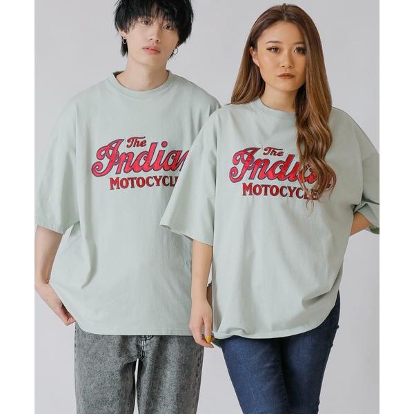 tシャツ INDIAN × ADMIX-Japan 16/- 空紡糸コットン インディアン オリジナ...