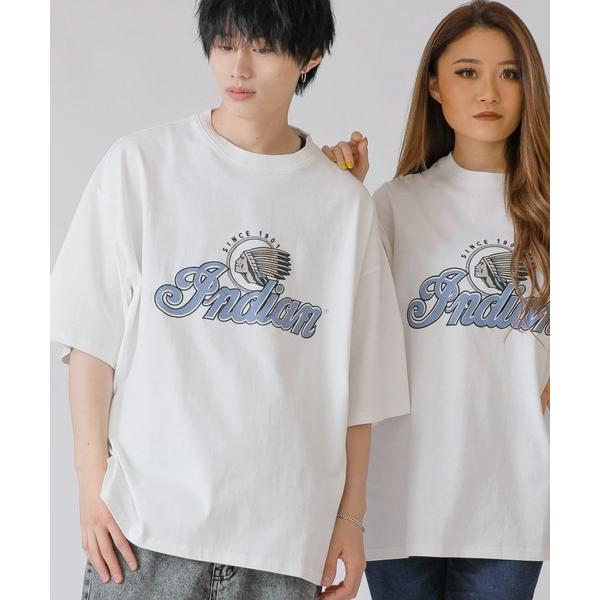 tシャツ INDIAN × ADMIX-Japan 16/- 空紡糸コットン インディアン オリジナ...