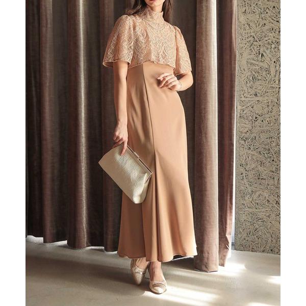 ドレス 3wayレースボレロ＆マーメイドキャミドレス「低身長向けサイズあり」