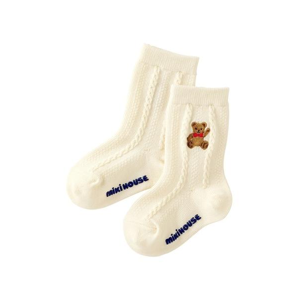 靴下 ミキハウスベア ソックス キッズ 子供 男の子 女の子