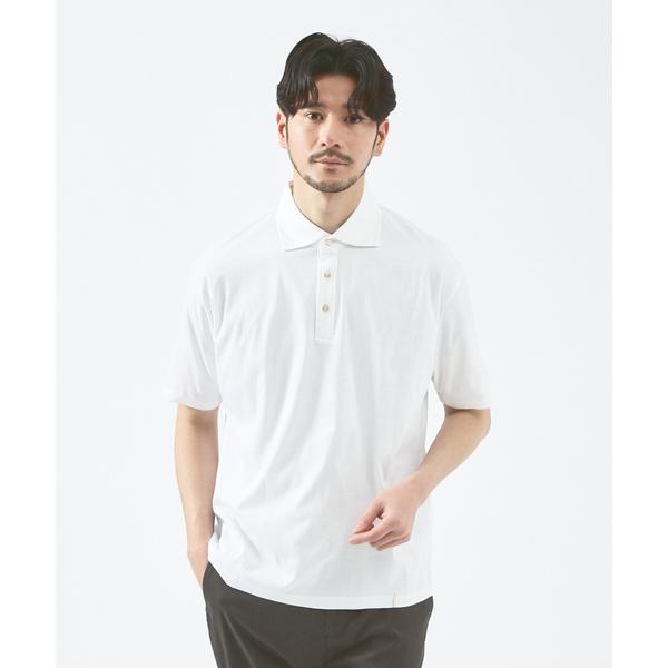 ポロシャツ コンパクトシルケット スムース ポロシャツ メンズ レディース