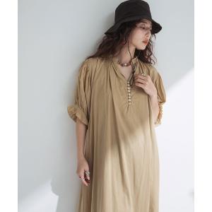 ワンピース インド綿 前開き裾刺繍ワンピース Zozotown Paypayモール店 通販 Paypayモール