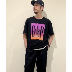 tシャツ Tシャツ ソフトジャージー GAPロゴTシャツ｜zozo