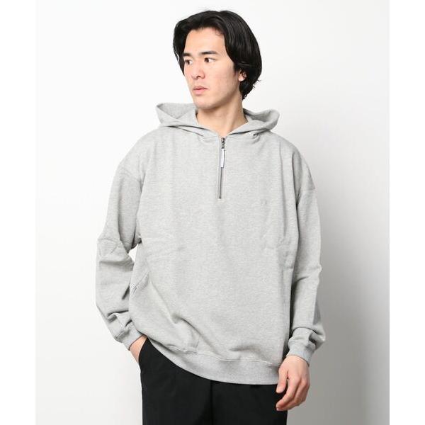 パーカー FORTUNAHOMME Recycle Terry HalfZip PK メンズ