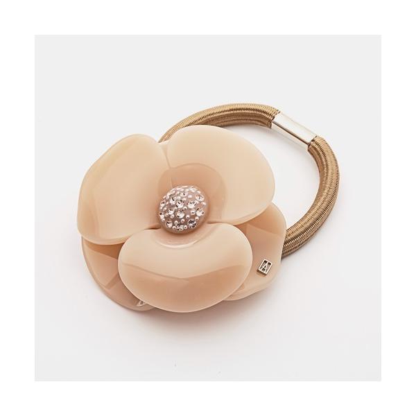 ヘアゴム ALEXANDRE DE PARIS CAMELIA PONY 6cm アレクサンドル ド...