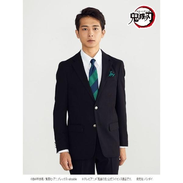 ジャケット テーラードジャケット 鬼滅の刃 セットアップ　ジャケット「竈門 炭治郎」 メンズ