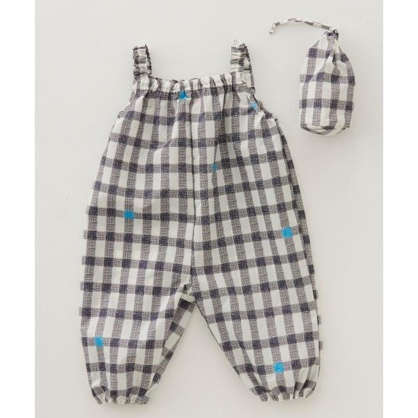 サロペット オーバーオール Kids Jumpsuit - gingham - 750589 キッズ...