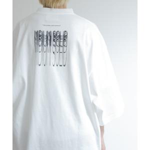 tシャツ Tシャツ 「別注」MIDIUMISOLID×TGM　Logo print half-sleeve t｜zozo