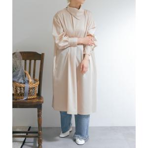 レディース ワンピース 「別注」MIDIUMISOLID×TGM　Scarf collar wide one-piece｜zozo