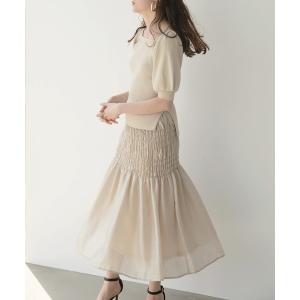 スカート レディース Aurora Shirring Skirtの商品画像
