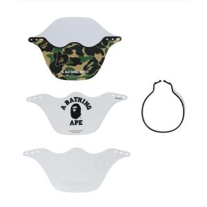 A BATHING APE（アベイシングエイプ） マスク ABC CAMO SHARK MASK M