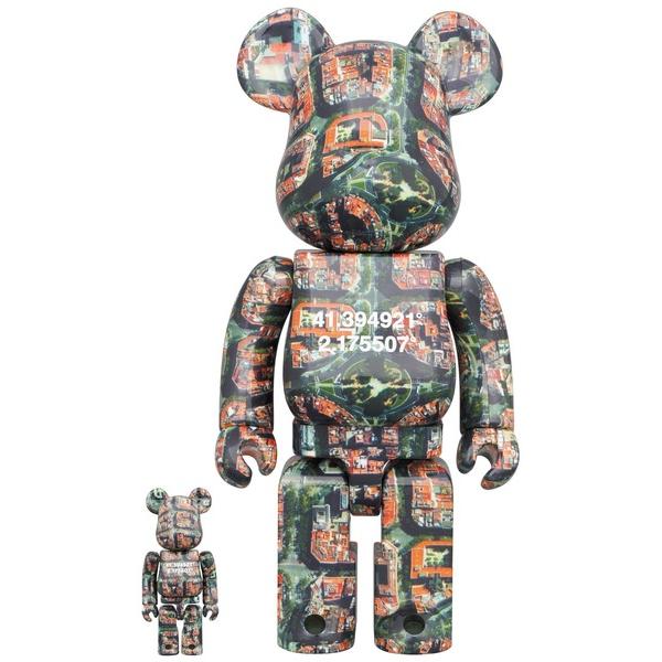 フィギュア BE@RBRICK Benjamin Grant「OVERVIEW」 BARCELONA...