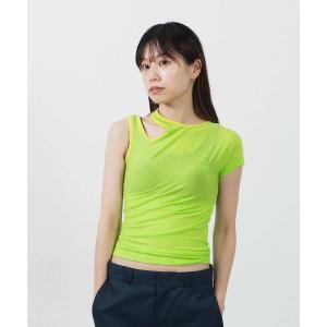 tシャツ THE OPEN PRODUCT ONE SHOULDER CUT-OUT TOP GTO222TS007 レディース