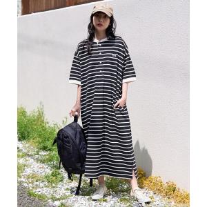 ワンピース TOWN CRAFT × FREAK'S STORE/タウンクラフト 　別注 クレデリック半袖ワンピース