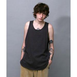 BENDER TOKYO タンクトップ クラッシュ ダメージ加工 ロング丈