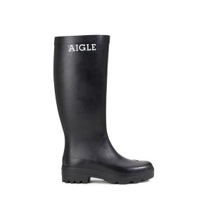 エーグル　長靴　レインシューズ　レインブーツ　未使用 AIGLE（エーグル） 長靴 レインブーツ 厚底 防水 ソフトレイン2 ラバー