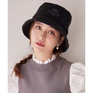 レディース 帽子 ハット 「UV90%以上カット・洗える・サイズ調整可」TWEED BUCKET HAT バケットハット｜zozo