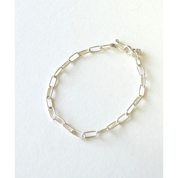 ブレスレット 「MANANAS 」マナナス/ Square Link Chain Bracelet　...