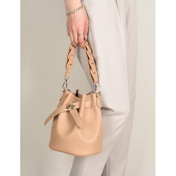 ショルダーバッグ バッグ 編み込みハンドル2WAYバッグ レディース