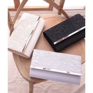 バッグ クラッチバッグ クラッチバッグ レース刺繍 3Way