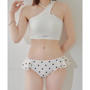 レディース 水着 「水着/パンツ/WEB限定」サイドフリルショーツ｜zozo