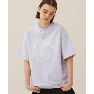 tシャツ KIRSH ARCH LOGO CHERRY SHORT SLEEVE SWEAT キルシーアーチロゴチェリー半袖スウェット レディース