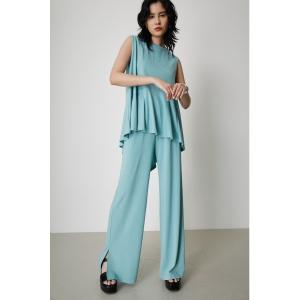 パンツ レディース ICE CLEAN SIDE SLIT PANTS/アイスクリーンサイドスリットパンツ