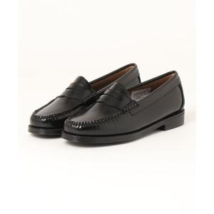 ローファー G.H.BASS/BA41710D BLACK RUBBER SOLE レディース