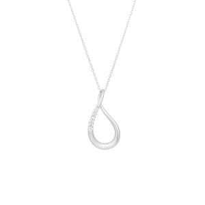 4℃ ヨンドシー K10ネックレス  クロス/K10WG/総重量1.5g    シルバーカラー レディース / 240001183316 K10ピンクゴールド ネックレス | 152436123101 | 【公式】CANAL4
