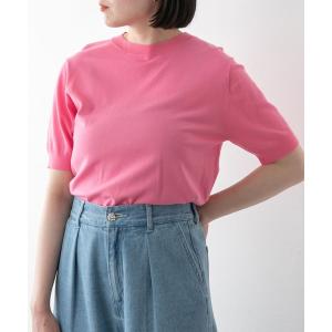 ニット ハーフスリーブベーシックニット