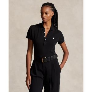 【極美品✨】ポロラルフローレン スリムフィットストレッチポロシャツ 現行 黒XL POLO RALPH LAUREN ポロ ラルフ ローレン スリム フィット ストレッチ