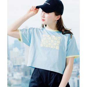 tシャツ Tシャツ ヘンケイチェッカープリントリンガーTシャツ｜zozo