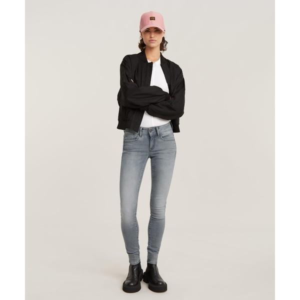 ジーンズ デニム デニムパンツ LYNN MID WAIST SKINNY JEANS/ローライズス...