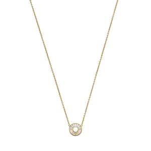 ete（エテ） ネックレス K10YG ライスパール ステーション ネックレス