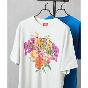 tシャツ Tシャツ 【Paragraph/パラグラフ】PARAGRAPH FLOWER GRAFITY T/No.38/ユニセックス/プリントＴ/バッ