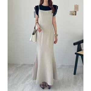 ワンピース 「オケージョン対応」マーメイドキャミワンピース