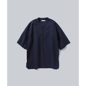 シャツ COTTON PAPER POPLIN BAND COLLAR PULLOVER SHIRT メンズ レディース