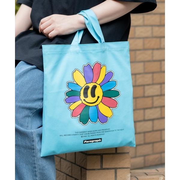 トートバッグ 「23」「PARAGRAPH/パラグラフ」SMILE FLOWER BAG メンズ レ...