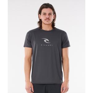 ラッシュガード 「RIPCURL（リップカール）」メンズラッシュガード/水陸両用UPF50＋半袖サーフT(水着) メンズ レディース