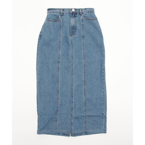 スカート Per sist ence/パーシエンス　11オンスデニム Iラインスカート