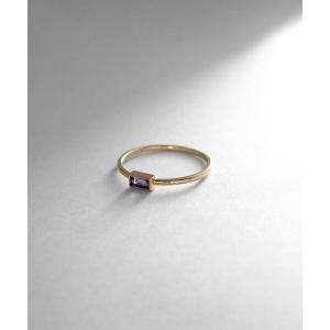 指輪 アイオライト バゲットカット リングの商品画像
