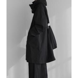 コート ジャケット loose 2way hood over coat / ルーズツーウェイフードオーバーコート メンズ