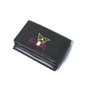sanrio（サンリオ） 二つ折り 二つ折り財布 財布 「サンリオ」KUROMI