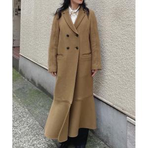コート アウター DOUBLE BREASTED MERMAID COAT レディース