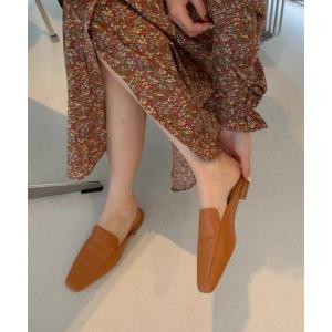 Demi-Luxe BEAMS（デミルクス ビームス） パンプス レザーミュール .M