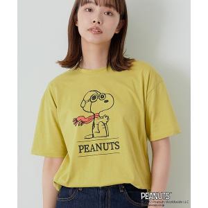 tシャツ Tシャツ 「PEANUTS/ピーナッツ」スヌーピーチュニック　PEANUTS　ルームウェア